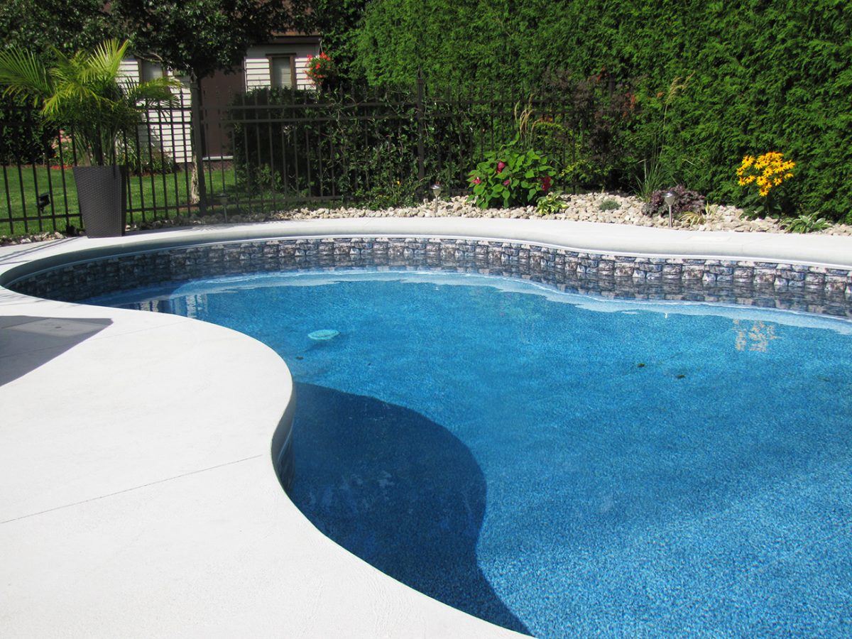 Sidewalk Pool After